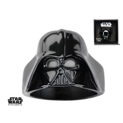 STAR WARS - Men's Stainless Steel Black 3D Darth Vader Ring - Size 11  2