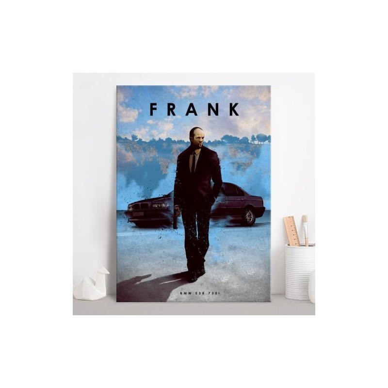 CAR LEGEND - Magnetic Metal Poster 45X32 - Frank 