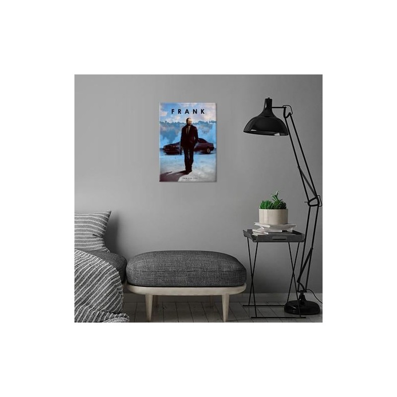 CAR LEGEND - Magnetic Metal Poster 45X32 - Frank 