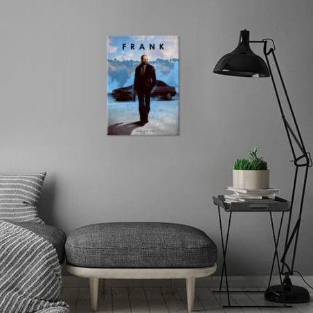 CAR LEGEND - Magnetic Metal Poster 45X32 - Frank 