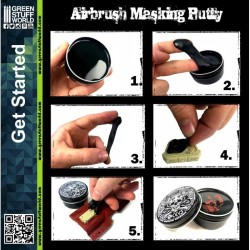 Mastic de Masquage pour Aérographe 2