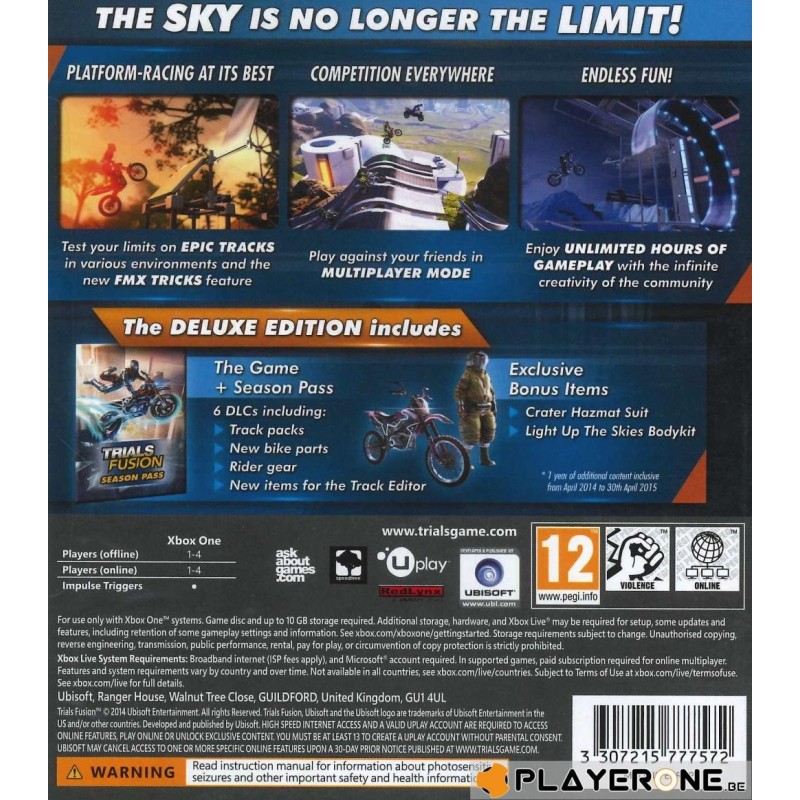 Trials Fusion Deluxe Edition 