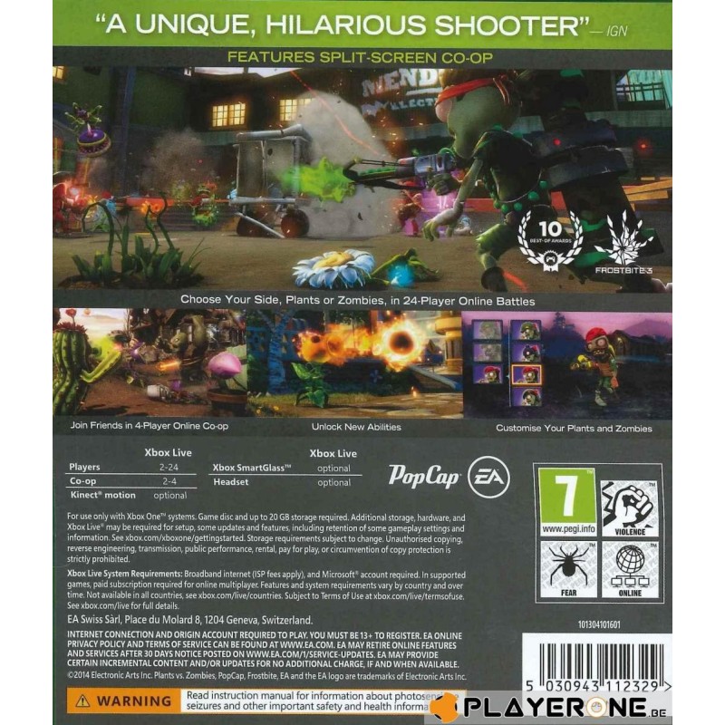 Plants Vs Zombies Garden Warfare 