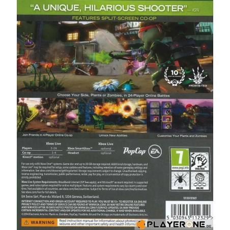 Plants Vs Zombies Garden Warfare 