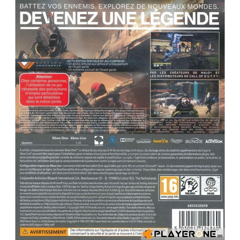 Destiny Day One Edition 