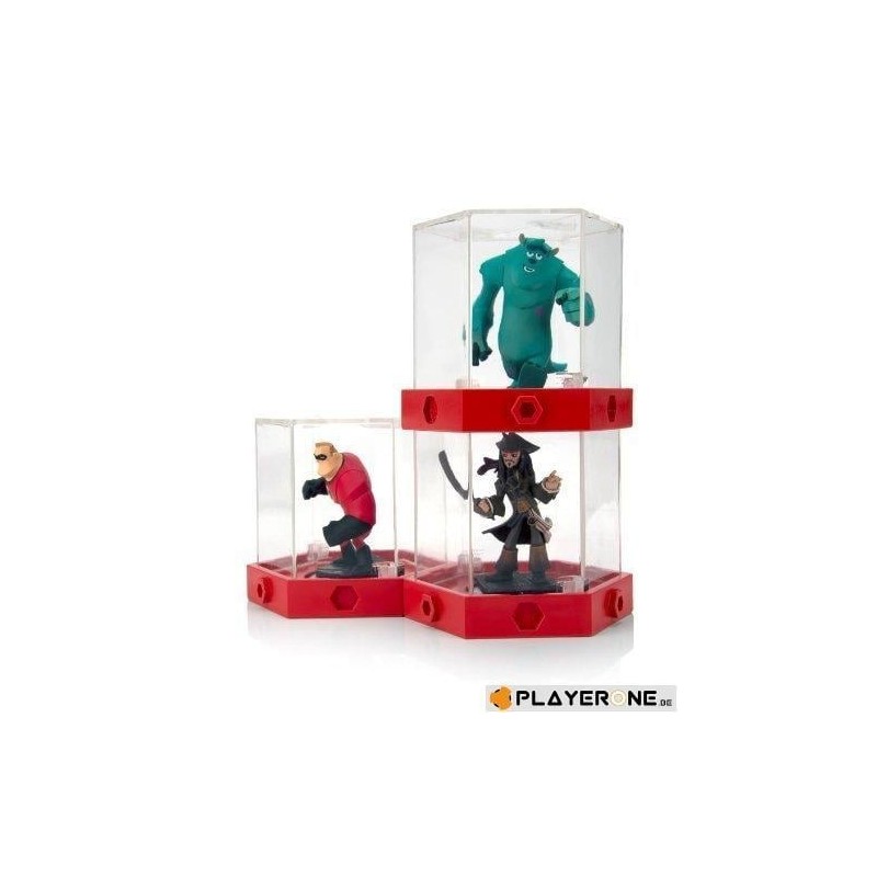 DISNEY INFINITY - Boite de Protection pour Figurine - 3 pack 