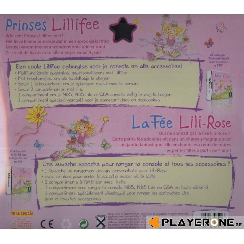 Sacoche de rangement : La Fée Lili-Rose ( DS / DSLite / GB Adv ) 