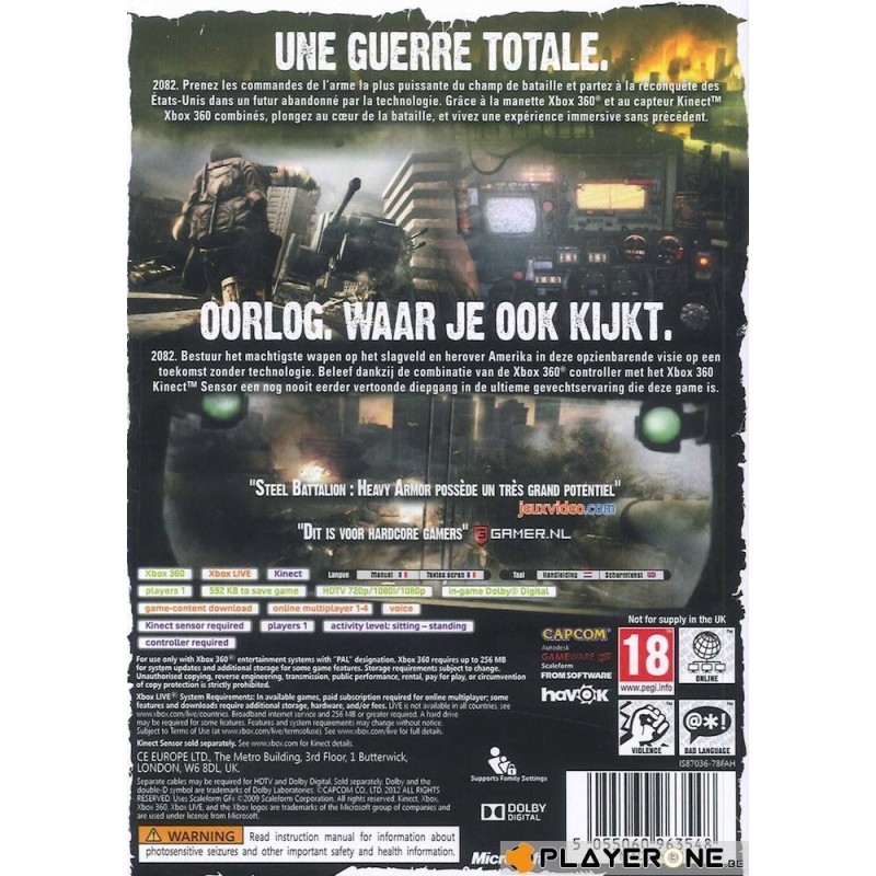 Steel Battalion Heavy Armor 