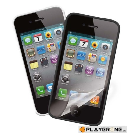IPhone - The Case Silicon : 2 x Glove + ProtectKit (Big Ben) Iphone 4 