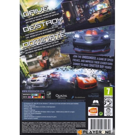 Ridge Racer Unbounded D1-Limited Edition 