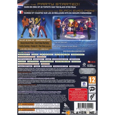 The BLACK EYED PEAS Experience KINECT 