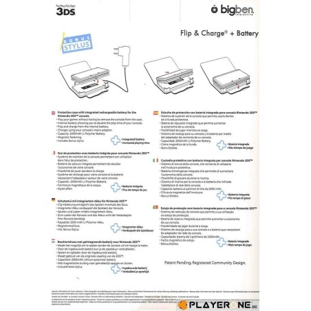 Flip and Plaw with Integrated Battery (Big Ben) 