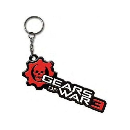 GEARS OF WAR 3 - Metal Key Chain Logo 