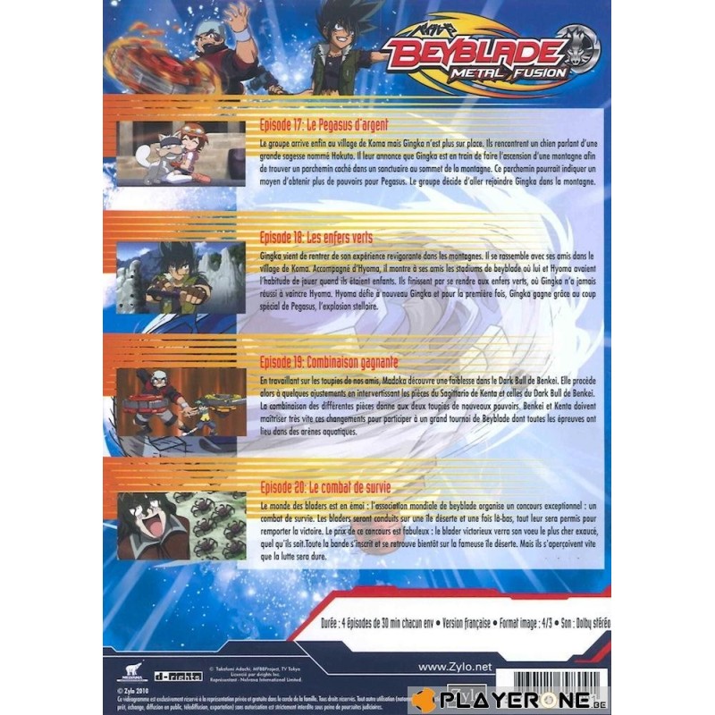 BEYBLADE Vol 05 - Le Pegasus D'argent 