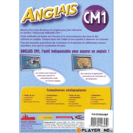 Anglais CM1 (9-10 ans) 