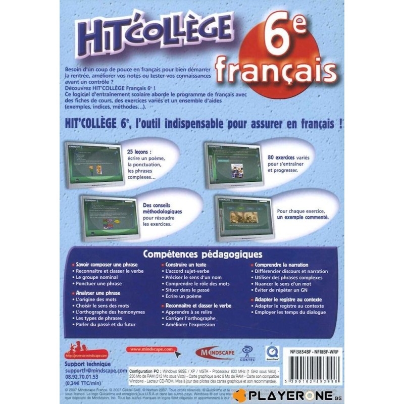 Hit College : Francais 6eme (11-12 ans) 