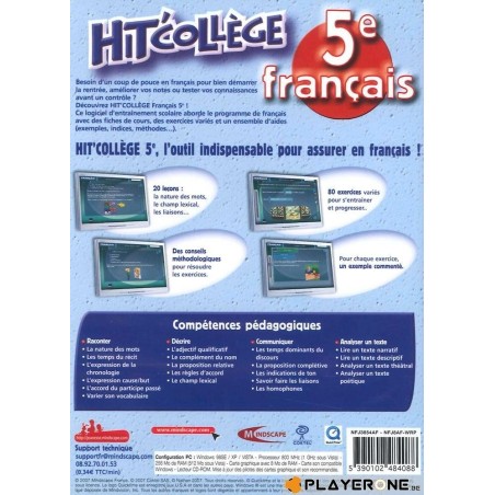 Hit College : Francais 5eme (12-13 ans) 