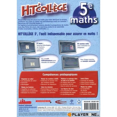 Hit College : Maths 5eme (12-13 ans) 