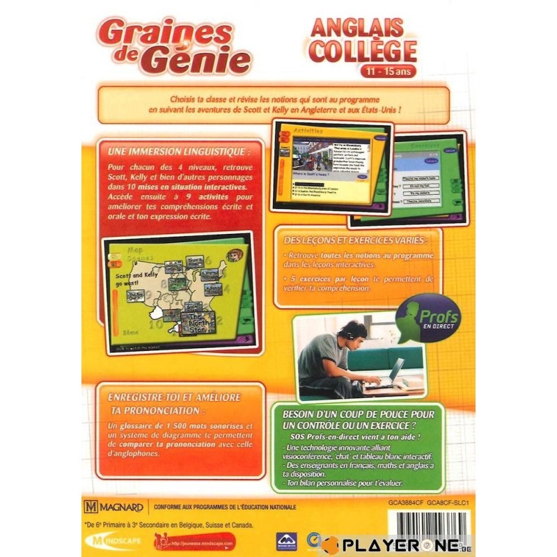 Graines de Génie Anglais College Edition 2009 (11-15 ans) 