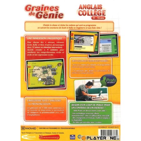 Graines de Génie Anglais College Edition 2009 (11-15 ans) 