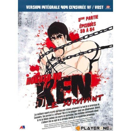 KEN Le Survivant - Coffret 3/6 - Episodes 39 à 54 (4DVD) Non Censurée 