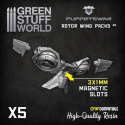 Paquet d'ailes de rotor 2 2