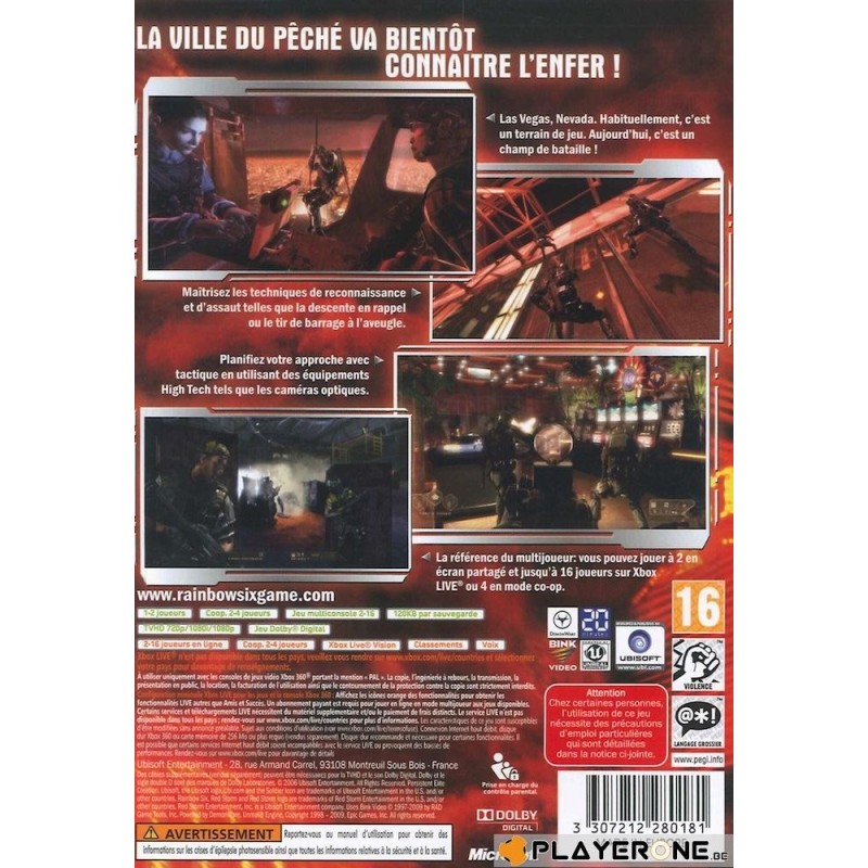 Rainbow Six Vegas CLASSICS 