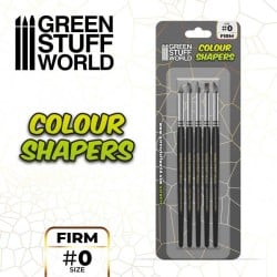Pinceau Silicone - Colour Shapers TAILLE 0- NOIR FERME 2