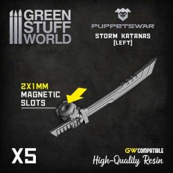 Katanas de la tempête - Gauche 2