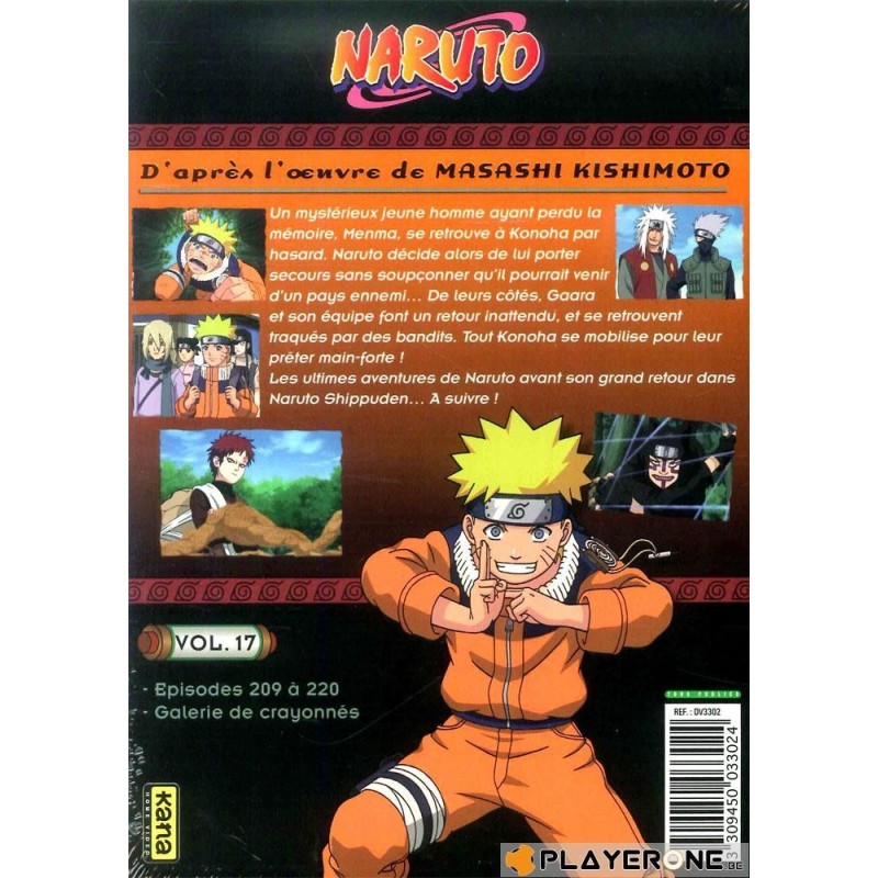 NARUTO - Vol 17 - (3DVD) SLIM BOX 