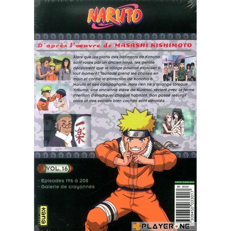 NARUTO - Vol 16 - (3DVD) SLIM BOX 