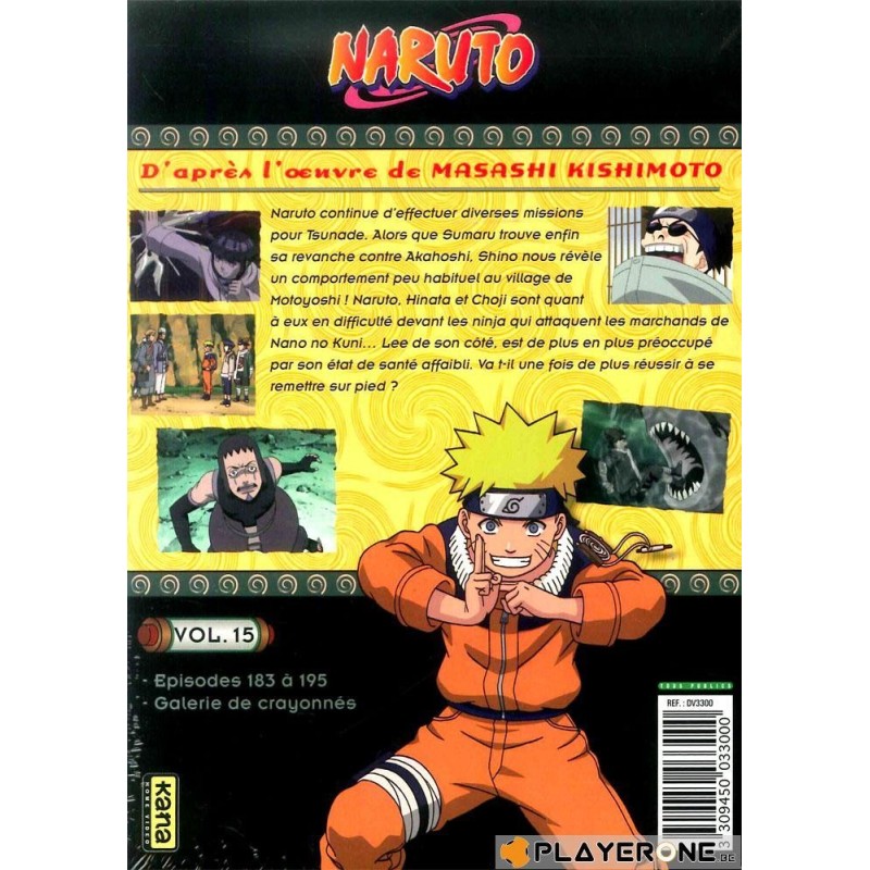 NARUTO - Vol 15 - (3DVD) SLIM BOX 