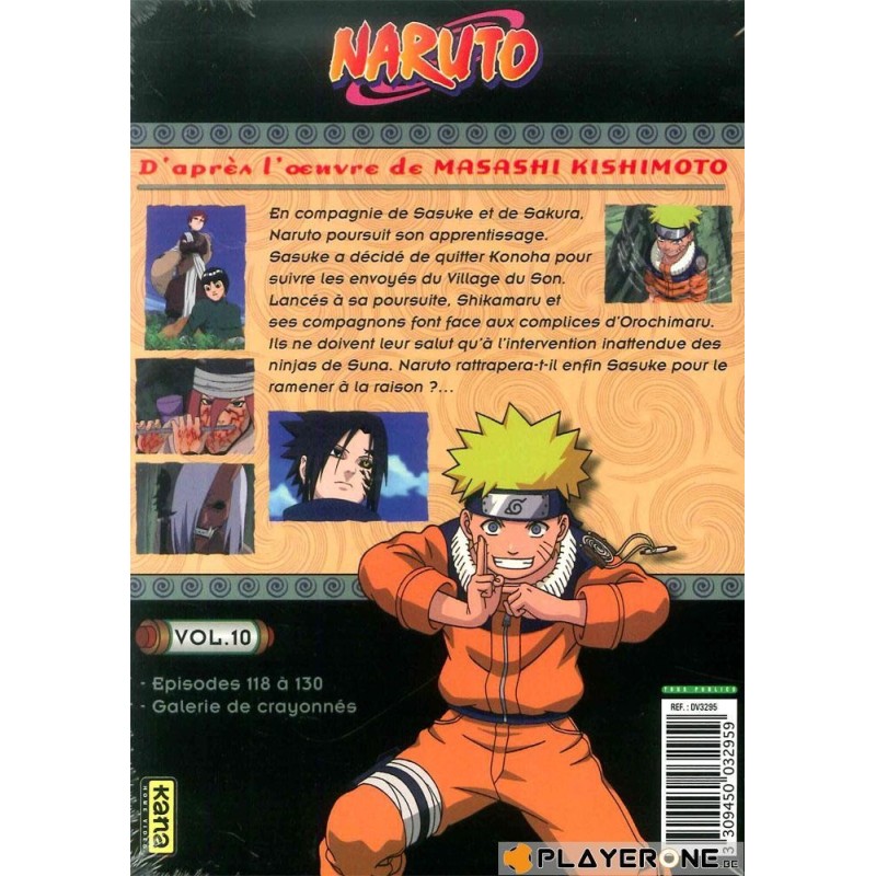 NARUTO - Vol 10 - (3DVD) SLIM BOX 