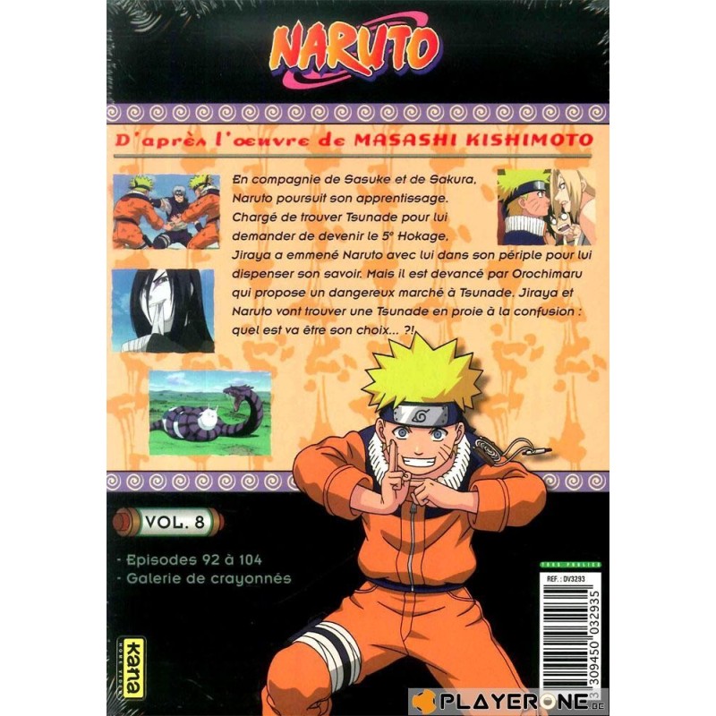 NARUTO - Vol 08 - (3DVD) SLIM BOX 