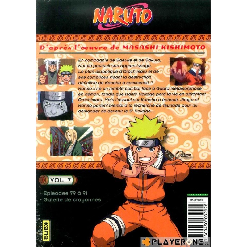 NARUTO - Vol 07 - (3DVD) SLIM BOX 