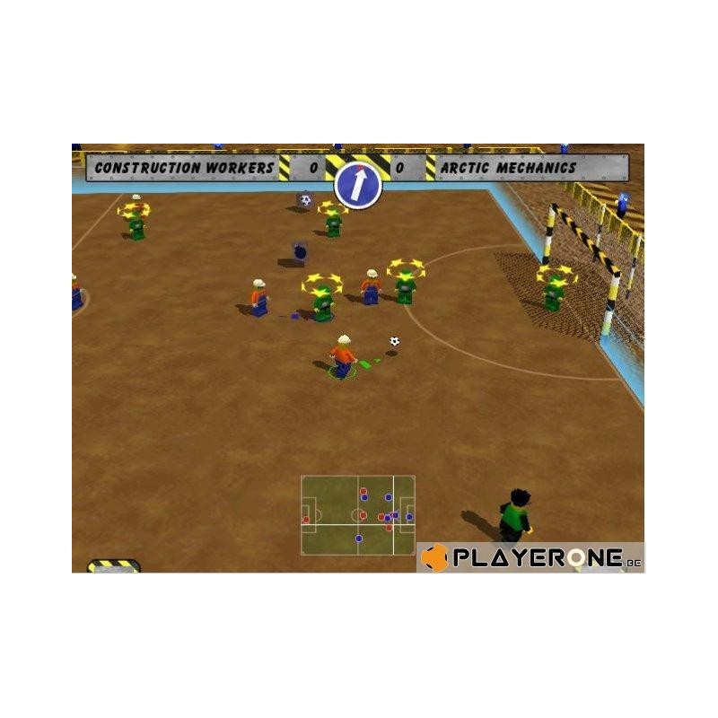 Coffret LEGO : 2 Jeux Football Mania + Lego Ile 2 