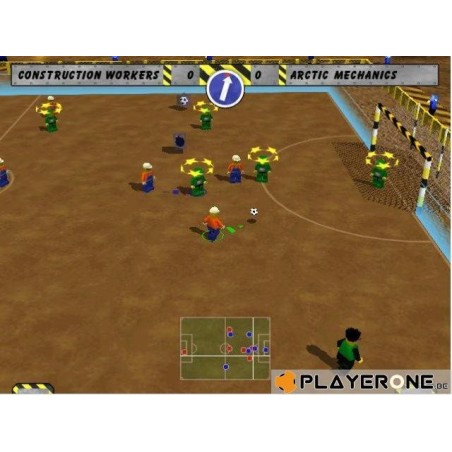 Coffret LEGO : 2 Jeux Football Mania + Lego Ile 2 