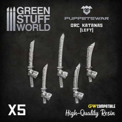 Katanas d'orques - Gauche