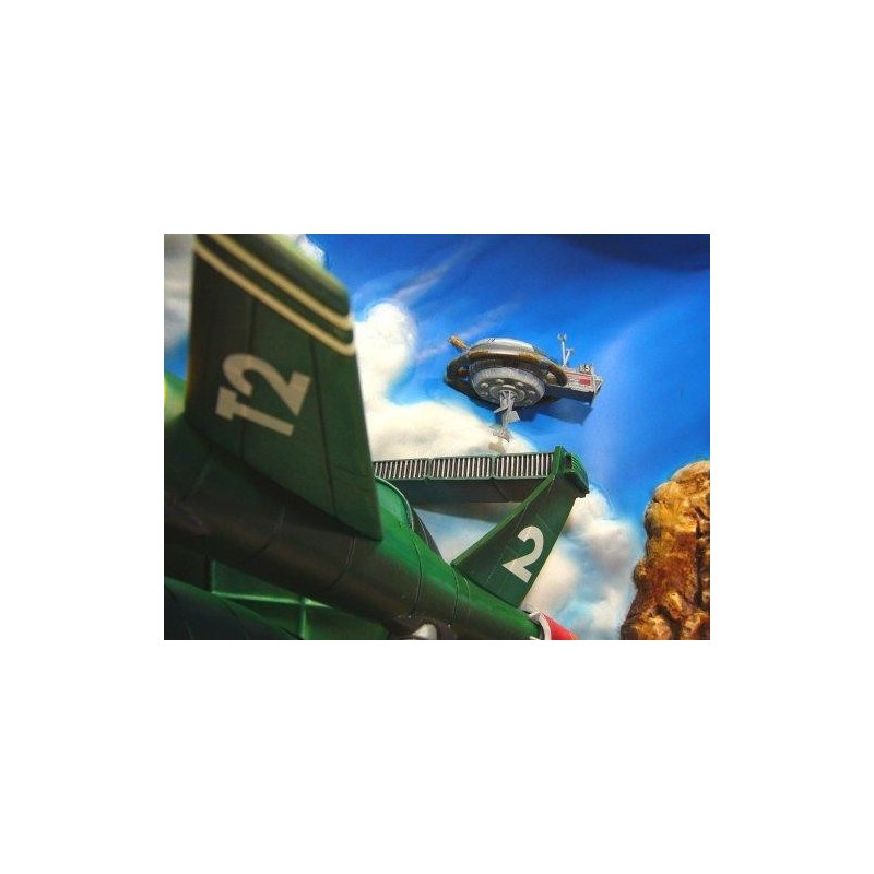 Thunderbirds - Real Artwork Series 3D Art Poster 37 x 47 x 11 cm 