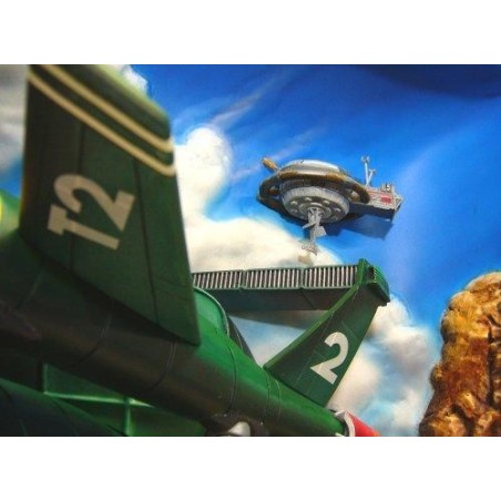 Thunderbirds - Real Artwork Series 3D Art Poster 37 x 47 x 11 cm 