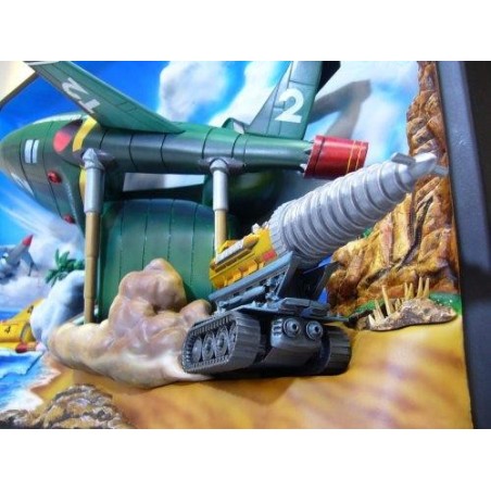 Thunderbirds - Real Artwork Series 3D Art Poster 37 x 47 x 11 cm 