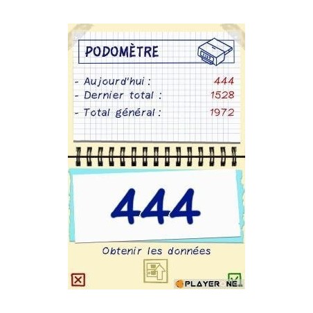 Mon Coach Personnel : Je Garde Ma Ligne + Pedometre 