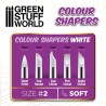 Pinceau Silicone - Colour Shapers TAILLE 2 - BLANC SOUPLE