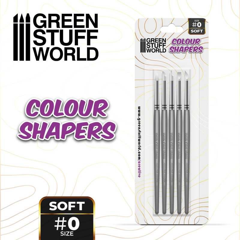 Pinceau Silicone - Colour Shapers TAILLE 0 -...