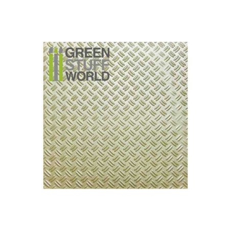 Plaque de Plasticard texturé DIAMANT DOUBLE