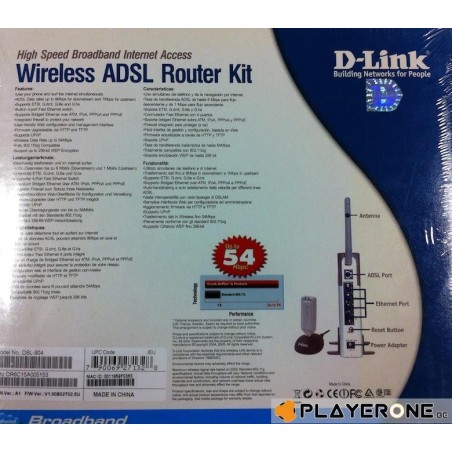 Wireless ADSL Router Kit D-Link 