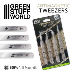 Pincettes de précision QUARTZ 100%Anti-magnétique