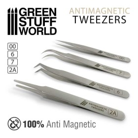 Pincettes de précision QUARTZ 100%Anti-magnétique