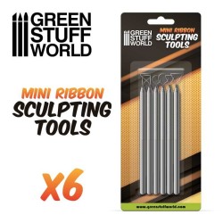 6 Pcs Outils De Sculpture MINI en Aluminium