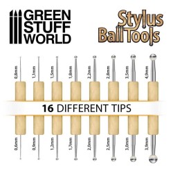 8x Outils STYLOS Stylus avec Boules 2